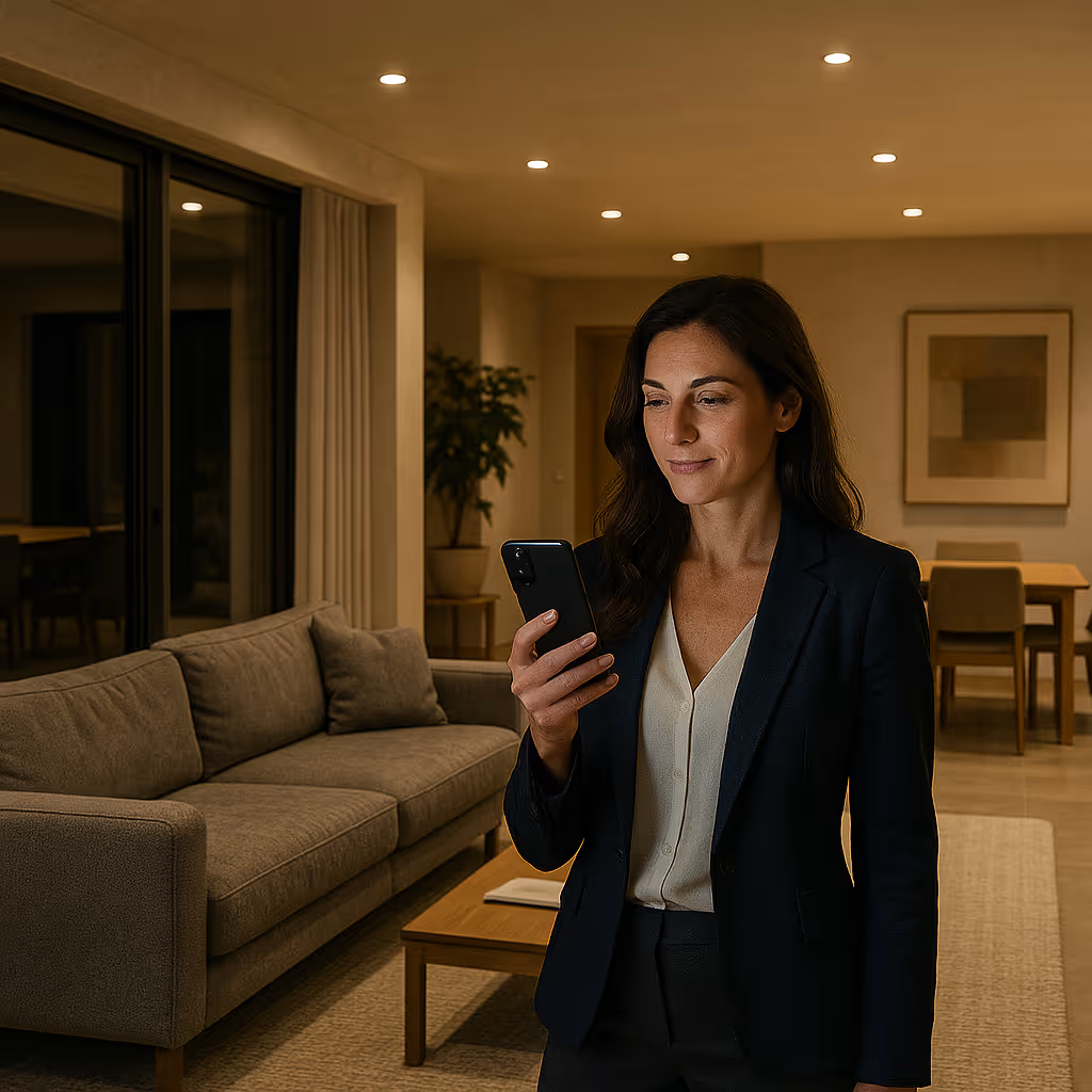 Automatización residencial para un hogar inteligente, seguro y eficiente
