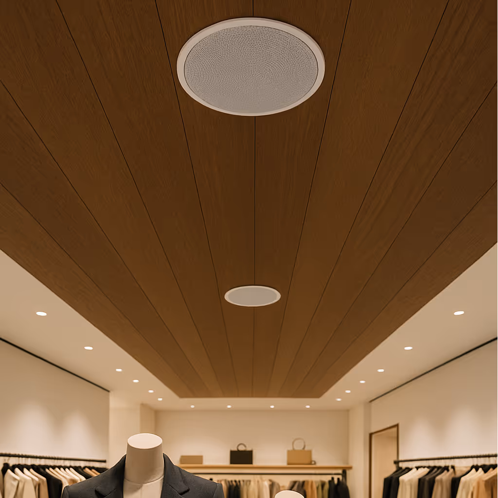 Audio ambiental para tienda retail Installred